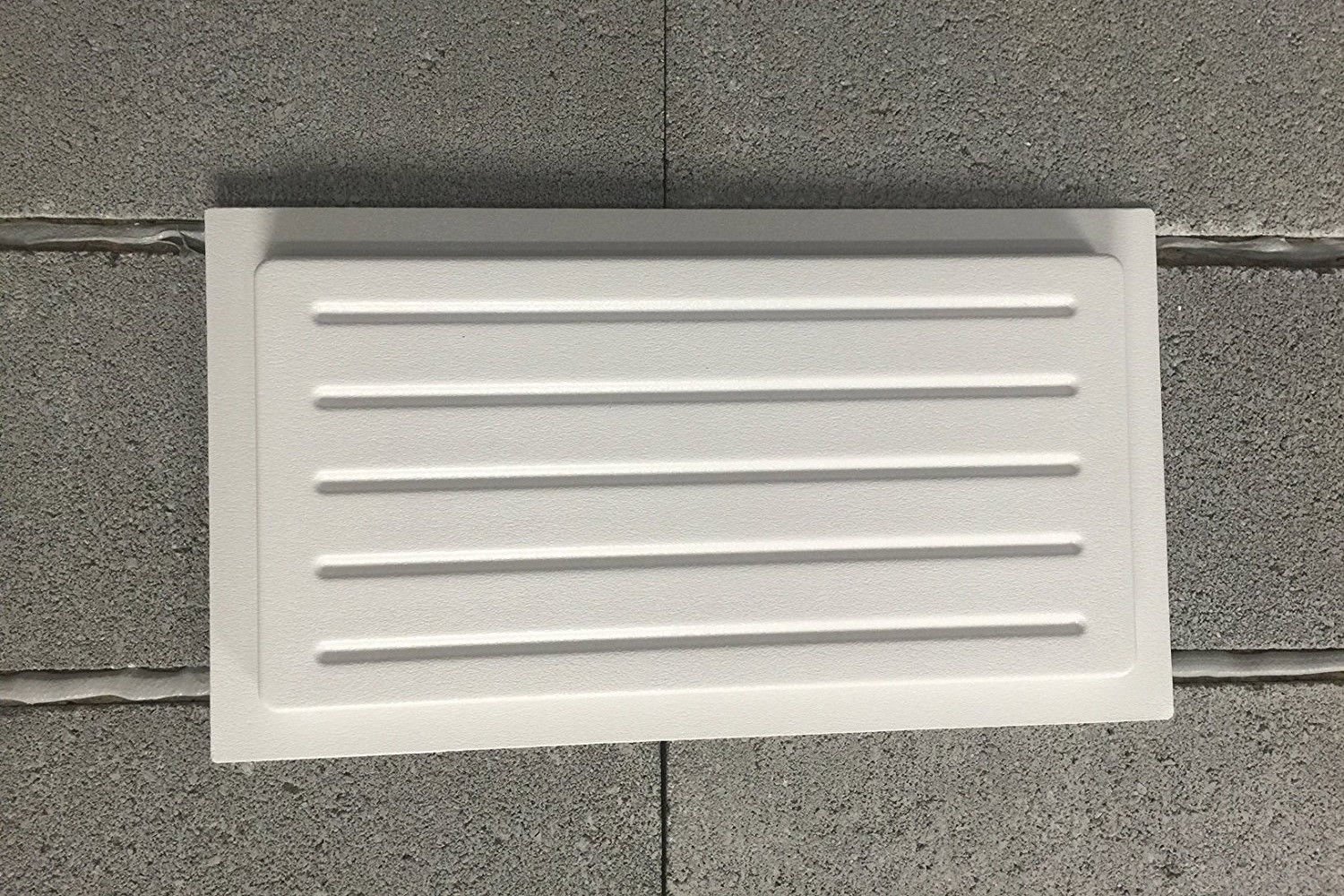 Crawl Space Vent Cover Outward Mounted White (13"x21")