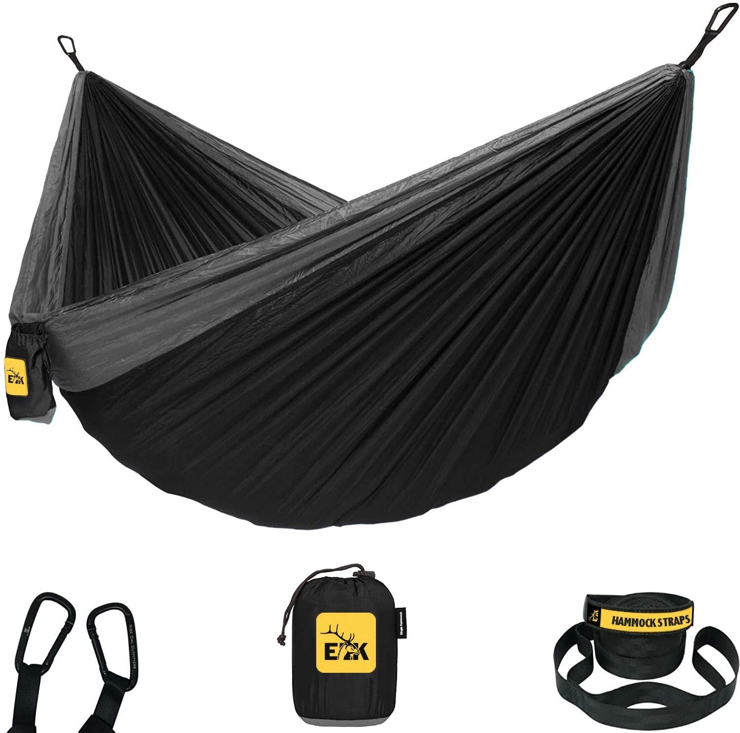 ELK Single Hammock with Tree Straps