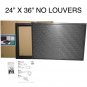 Crawl Space Access Door without Louvers - Fits 24" H x 36" W Openings