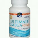 Nordic Naturals Ultimate Omega + COQ10 1000 mg 60 capsules FREE SHIPPING