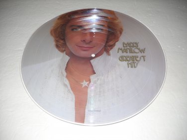 Barry Manilow - Greatest Hits Double Picture Disc (A2L 9601) at 33 rpm