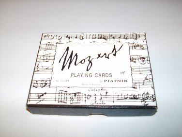 Mozart - Playing Cards - 2 Deck - Platnik Box Set - 2228