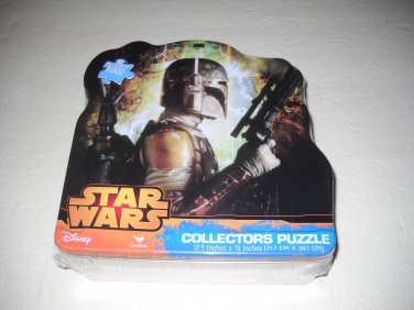 Star Wars Collectors Puzzle: Boba Fett - 1000 Pieces With Tin (18408) - Disney