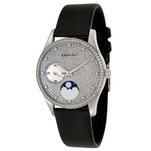 Zenith Class Lady Moonphase Women's Automatic Watch 16-2312-692-79-C717