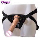 Realistic Silicone Dildo Harness Strapons Fake Penis for Lesbian Strap on Dildos