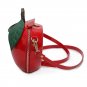 Women Crossbody Bags Red Circular Apple Bag Fashion Messenger Bags