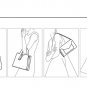 Women Crossbody Bags Red Circular Apple Bag Fashion Messenger Bags