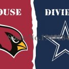 Arizona Cardinals Dallas Cowboys House Divided Flag 3x5ft 150x90cm