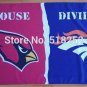 Arizona Cardinals Denver Broncos House Divided Flag 3x5 FT 150X90CM