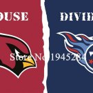 Arizona Cardinals Tennessee Titans House Divided Flag 002 3x5ft