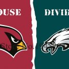Arizona Cardinals Philadelphia Eagles House Divided Flag 3x5ft 150x90cm