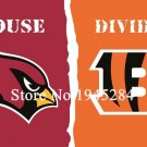 Arizona Cardinals Cincinnati Bengals House Divided Flag 3x5ft 150x90cm
