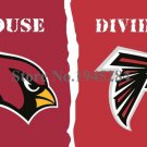 Arizona Cardinals Atlanta Falcons House Divided Flag 3x5ft 150x90cm