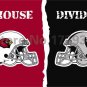 Arizona Cardinals Oakland Raiders helmets House Divided Flag3ft x 5ft 100%