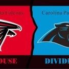 Atlanta Falcons vs Carolina Panthers House Divided Rivalry flag 3ftx5ft Banner