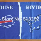 Buffalo Bills Detroit Lions House Divided Flag 3x5 FT 150X90CM