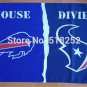 Buffalo Bills Houston Texans House Divided Flag 3x5 FT 150X90CM