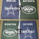 Dallas Cowboys New York Jets House Divided Flag 3ft x 5ft Polyester