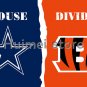 3x5ft Dallas Cowboys vs Cincinnati Bengals flag house divided flag