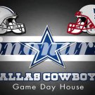 Dallas Cowboys Home New England Patriots Divided Flag Helmet 3*5FT