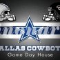 Dallas Cowboys Atlanta Falcons Home Divided Custom Flags 3x5ft  Banners White Sleeve