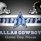 Home Dallas Cowboys Divided Pittsburgh Steelers Helmet 90*150cm Custom Flags