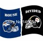 Denver Broncos Pittsburgh Steelers Hemlets House Divided Flag 3ft x 5ft