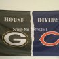 Green Bay Packers vs Chicago Bears House Divided Rivalry Flag 90x150cm