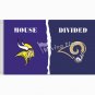 Minnesota Vikings vs Los Angeles Rams 3'*5' 100D Polyester