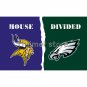 Minnesota Vikings vs Philadelphia Eagles Flag 3X5FT 90x150cm 100% Polyester
