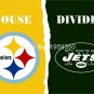 Pittsburgh Steelers vs New York Jets House Divided Rivalry Flag 90x150cm metal grommets