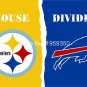 Pittsburgh Steelers vs Buffalo Bills House Divided Rivalry Flag 90x150cm metal grommets 40035