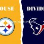 Pittsburgh Steelers vs Houston Texans House Divided Rivalry Flag 90x150cm
