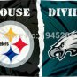 Pittsburgh Steelers Philadelphia Eagles House Divided Flag New 3x5ft