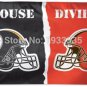 Pittsburgh Steelers Cleveland Browns House Divided Deluxe Premium Fabric 3'x5' Flag