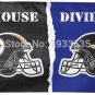 Pittsburgh Steelers vs. Baltimore Ravens House Divided Deluxe Flag, 3' x 5'