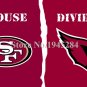 Arizona Cardinals San Francisco 49ers House Divided Flag 3x5ft 150X90cm Polyester Flag