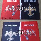 Tampa Bay Buccaneers New Orleans Saints House Divided Flag 3ft x 5ft