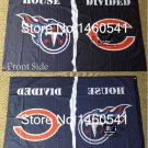 Tennessee Titans Chicago Bears House Divided Flag 3ft x 5ft Polyester