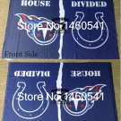 Tennessee Titans Indianapolis Colts House Divided Flag 3ft x 5ft Polyester