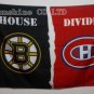 Boston Bruins Montreal Canadiens House Divided Flag hot sell goods 3X5FT
