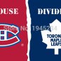 Montreal Canadiens Toronto Maple Leafs House Divided Flag Banner New 3x5ft