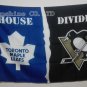 Toronto Maple Leafs Pittsburgh Penguins House Divided Flag hot sell goods 3X5FT