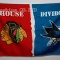 Chicago Blackhawks San Jose Sharks House Divided Flag hot sell goods 3x5 FT