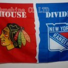 Chicago Blackhawks New York Rangers House Divided Flag hot sell goods 3X5FT