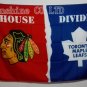 Chicago Blackhawks Toronto Maple Leafs House Divided Flag hot sell goods 3x5 FT