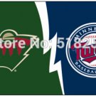 Minnesota Wild Twins House Divided Flag 3x5 FT MLB 150X90CM Banner
