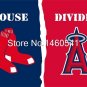 Boston Red Sox Los Angeles Angels of Anaheim House Divided Flag 3ft x 5ft