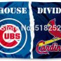Chicago Cubs and St. Louis Cardinals House Divided Flag 3x5 FT