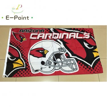 Arizona Cardinals 3ft*5ft (90*150cm) Size Decoration Flag Banner